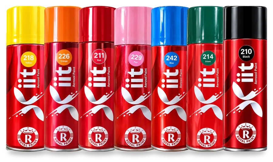 7 lon sơn xịt XIIT